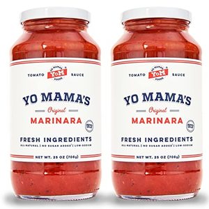 Keto Marinara Pasta And Pizza Sauce By Yo Mama's Foods