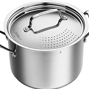 Cuisinart 766S-22 6 QT Stainless Steel Pasta Pot With Straining Cover
