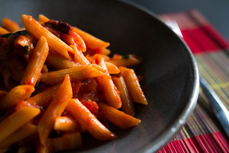 Penne Pasta with Creamy Tomato Sauce