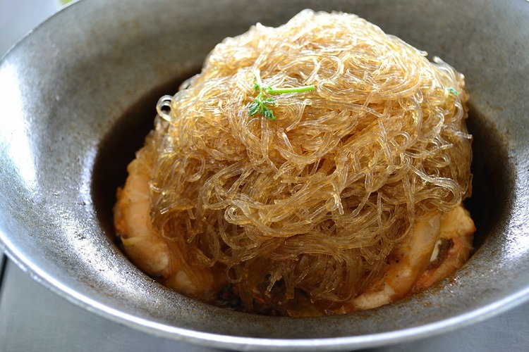 Thai Shrimp With Glass Noodles