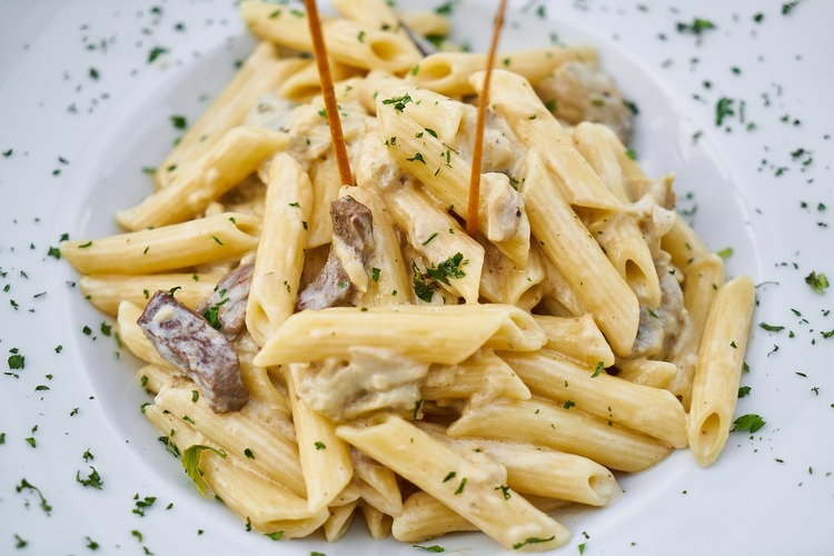 Penne Pasta with Mushrooms - Pasta Recipe